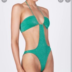 Triangl Cece Jaded Sparkle One Piece